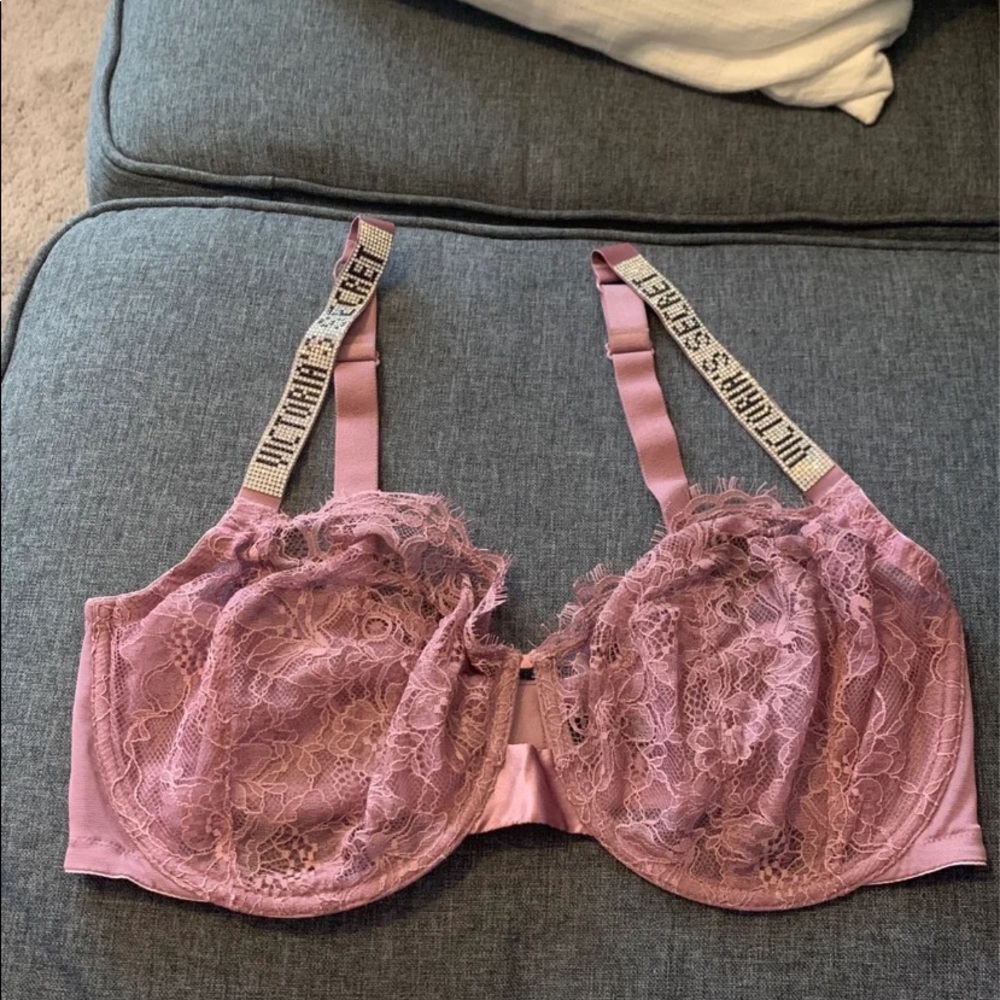 Victoria’ Secret Unlined Crystal Bra